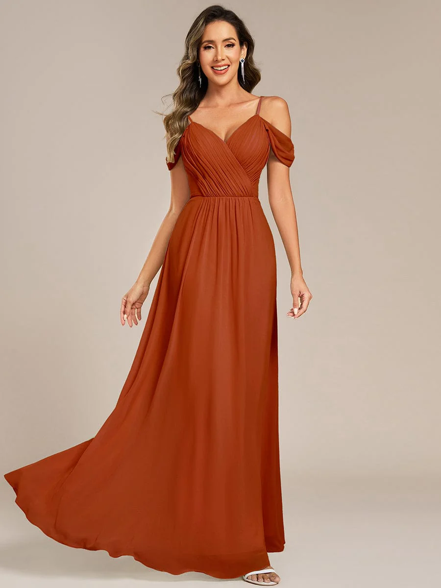 Backless See-through Bridesmaid Dress - Image 26
