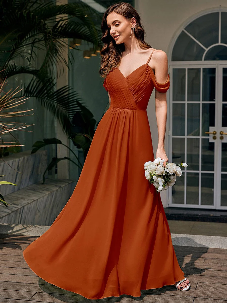 Backless See-through Bridesmaid Dress - Image 28