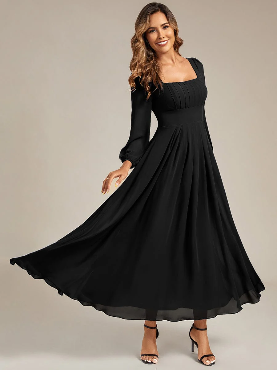 ever LYDIA|Chiffon Lantern Sleeve Maxi Dress - Image 10