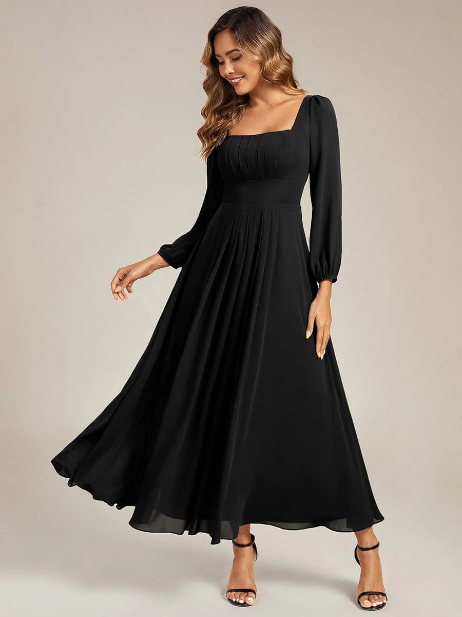 ever LYDIA|Chiffon Lantern Sleeve Maxi Dress - Image 11