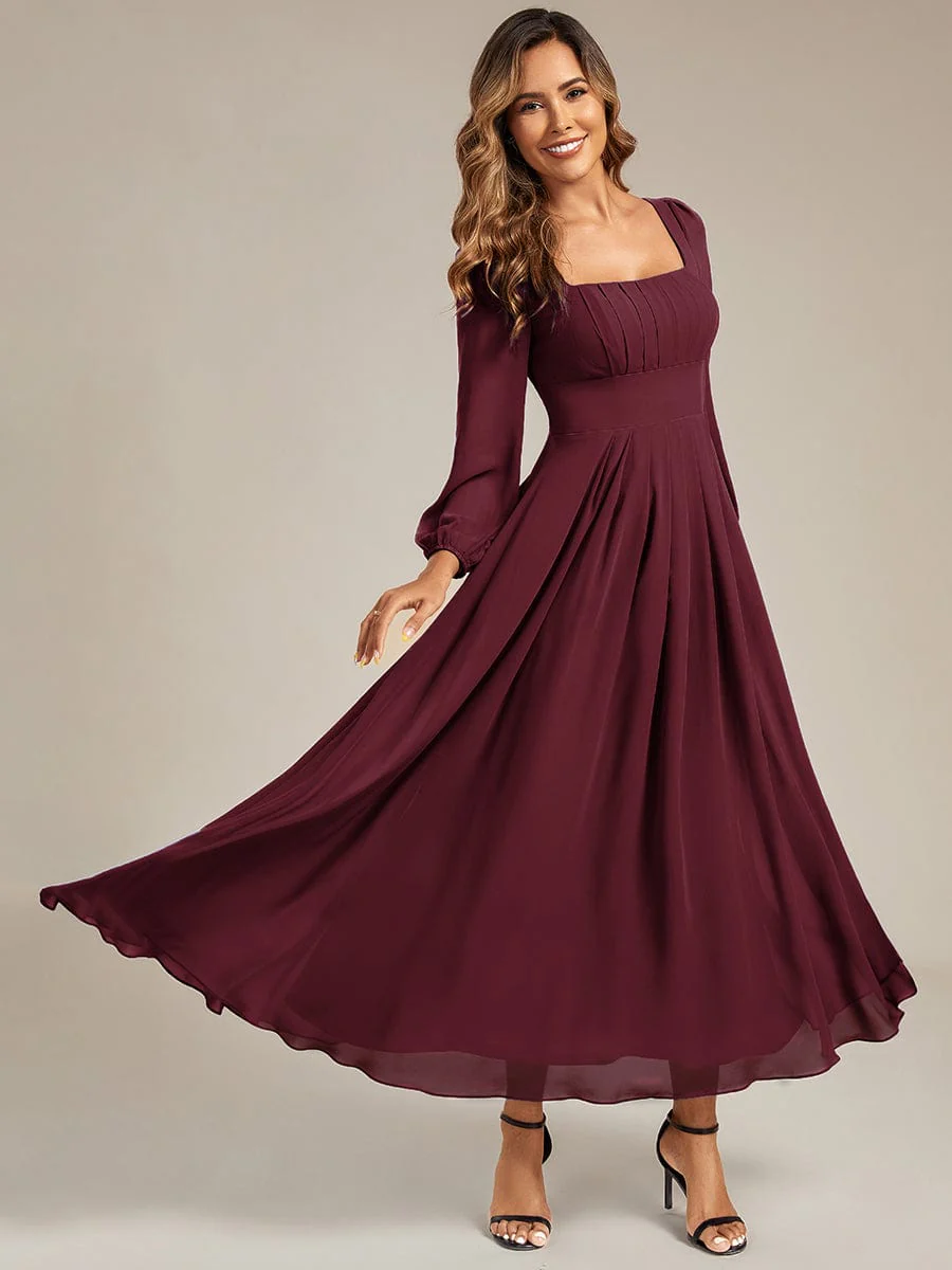 ever LYDIA|Chiffon Lantern Sleeve Maxi Dress - Image 13