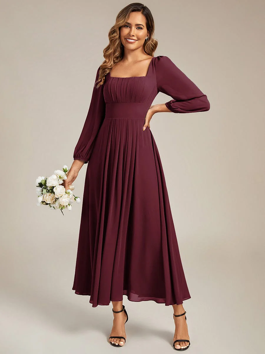 ever LYDIA|Chiffon Lantern Sleeve Maxi Dress - Image 14