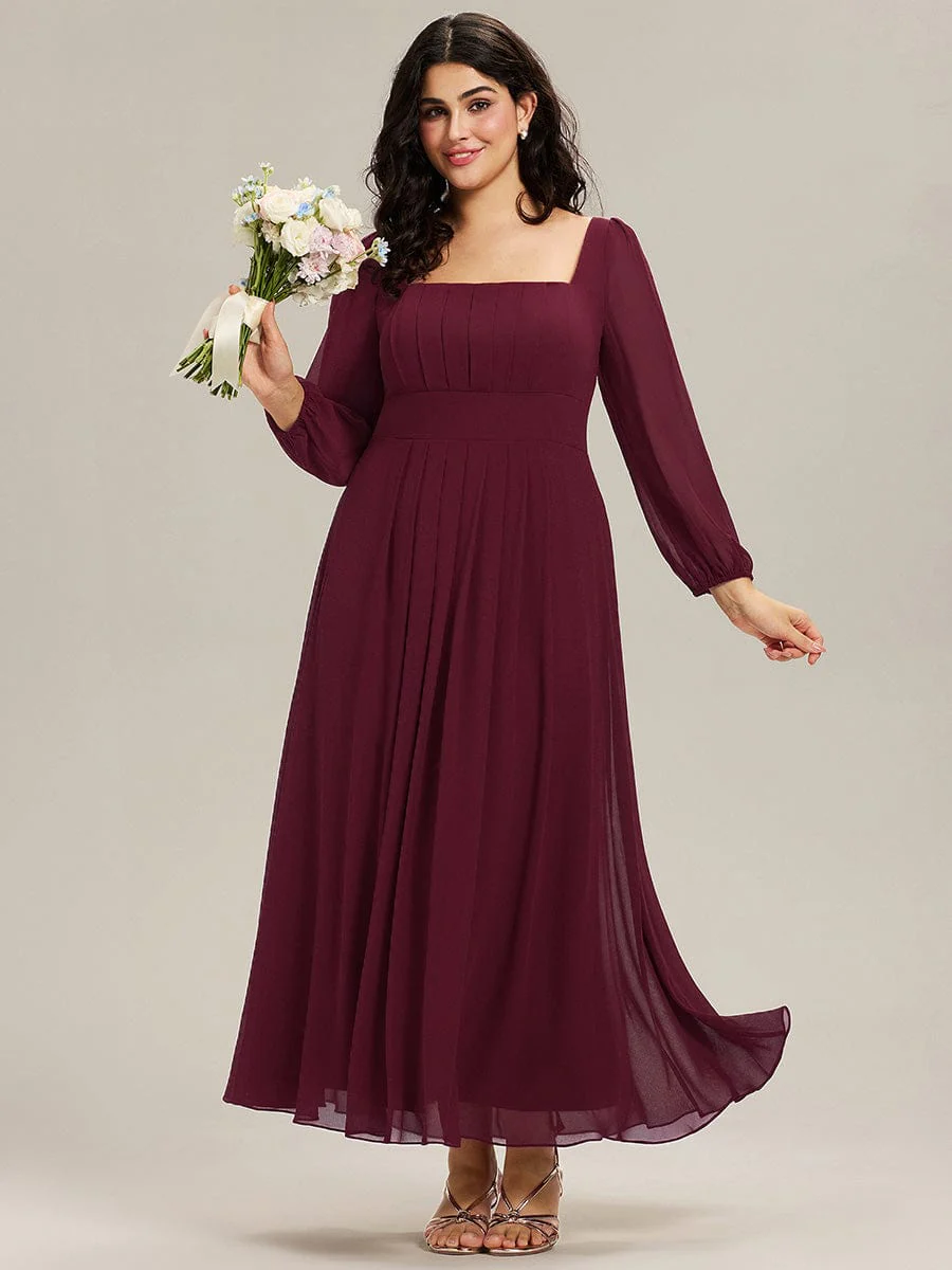 ever LYDIA|Chiffon Lantern Sleeve Maxi Dress - Image 15