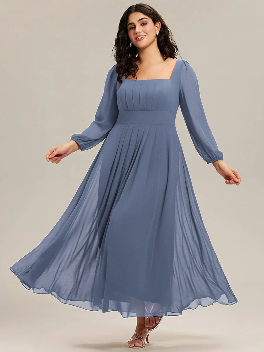 ever LYDIA|Chiffon Lantern Sleeve Maxi Dress - Image 30