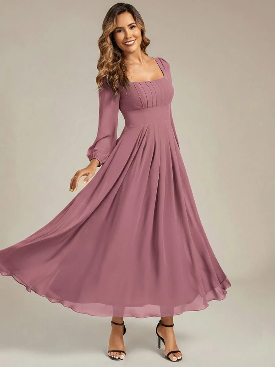 ever LYDIA|Chiffon Lantern Sleeve Maxi Dress - Image 34