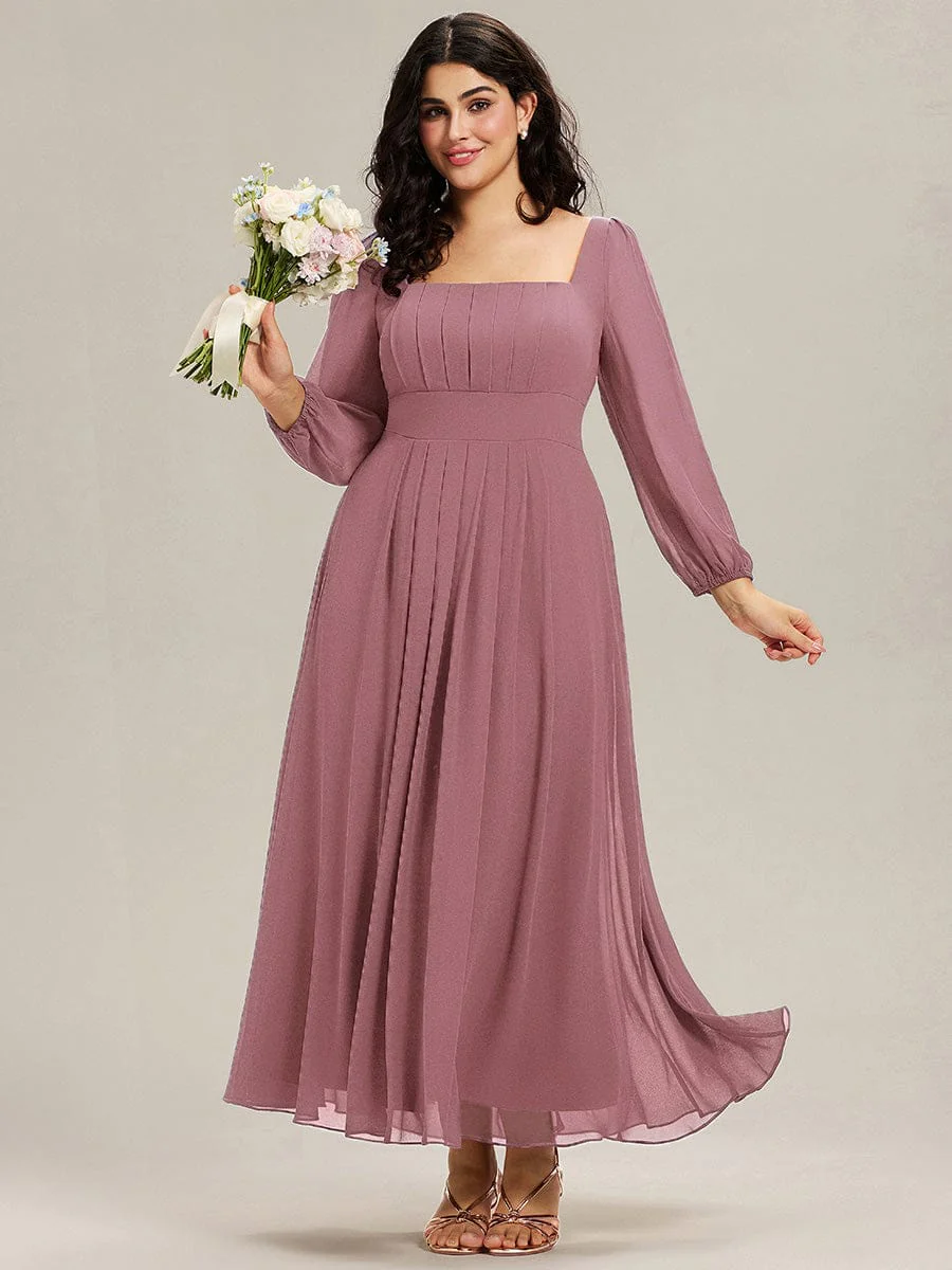 ever LYDIA|Chiffon Lantern Sleeve Maxi Dress - Image 37