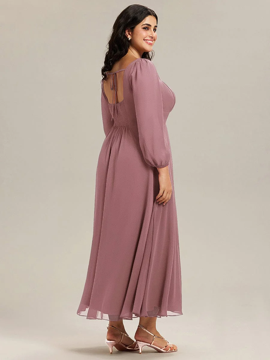 ever LYDIA|Chiffon Lantern Sleeve Maxi Dress - Image 38