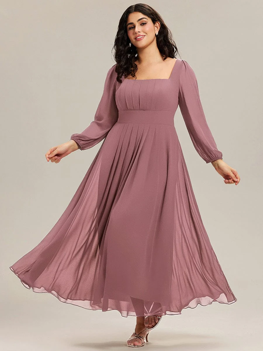 ever LYDIA|Chiffon Lantern Sleeve Maxi Dress - Image 39