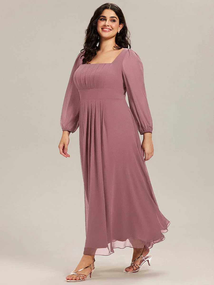 ever LYDIA|Chiffon Lantern Sleeve Maxi Dress - Image 40