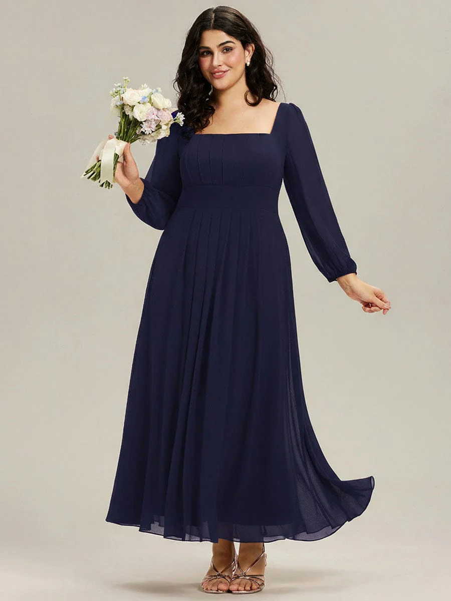 ever LYDIA|Chiffon Lantern Sleeve Maxi Dress - Image 47