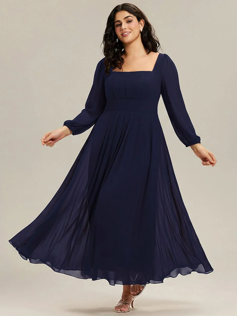 ever LYDIA|Chiffon Lantern Sleeve Maxi Dress - Image 49