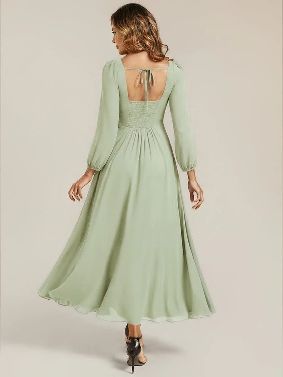 ever LYDIA|Chiffon Lantern Sleeve Maxi Dress - Image 59