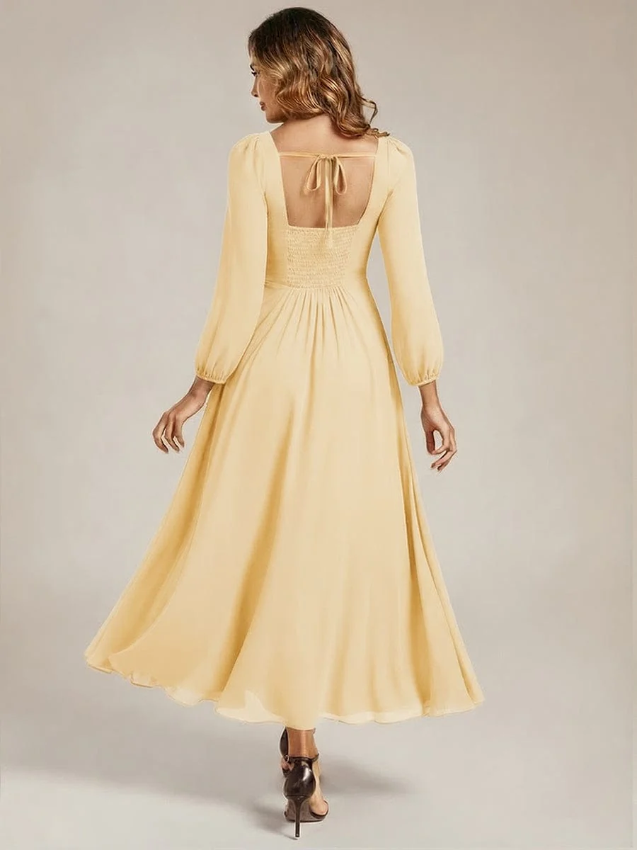 ever LYDIA|Chiffon Lantern Sleeve Maxi Dress - Image 65