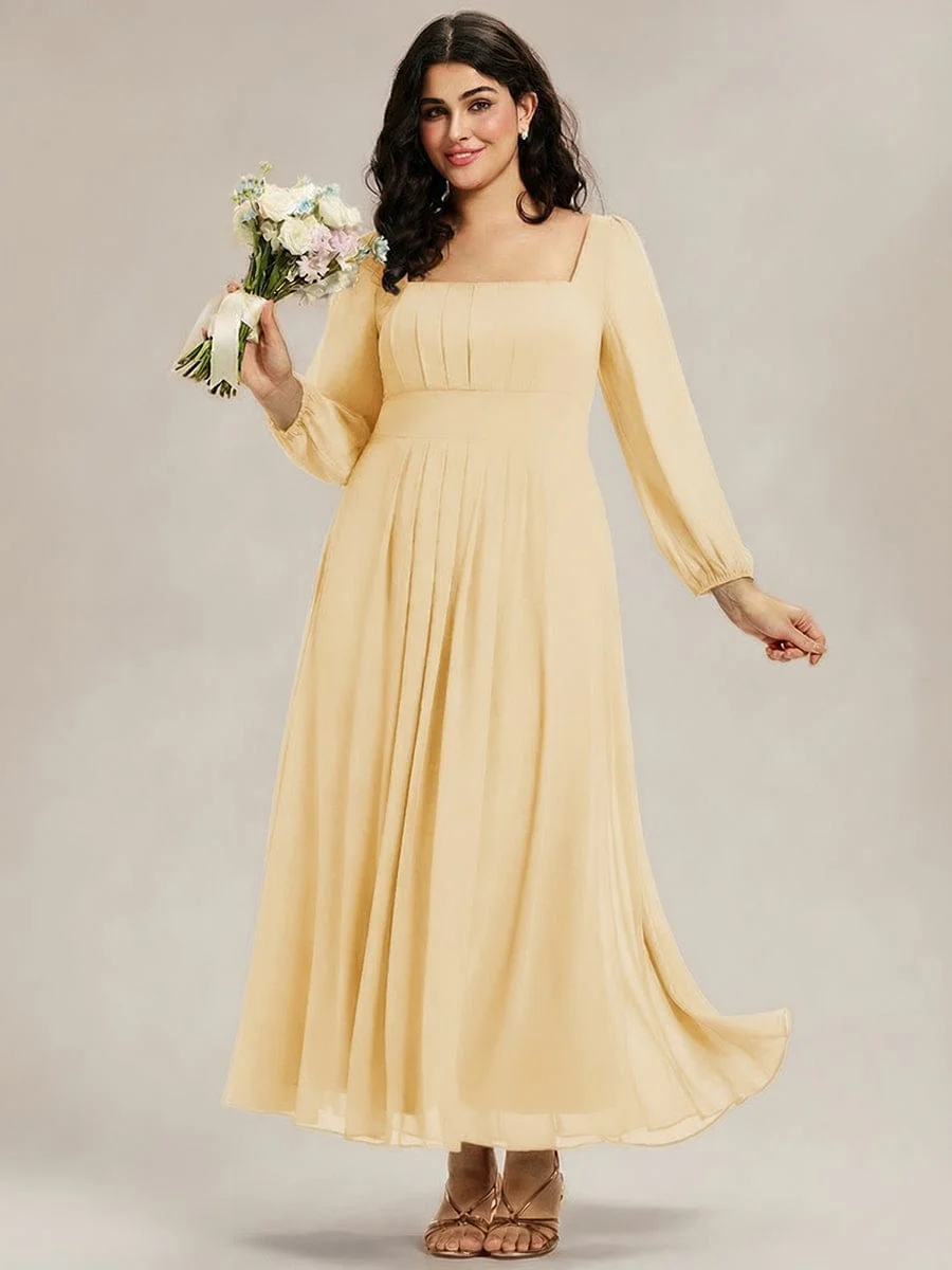 ever LYDIA|Chiffon Lantern Sleeve Maxi Dress - Image 67