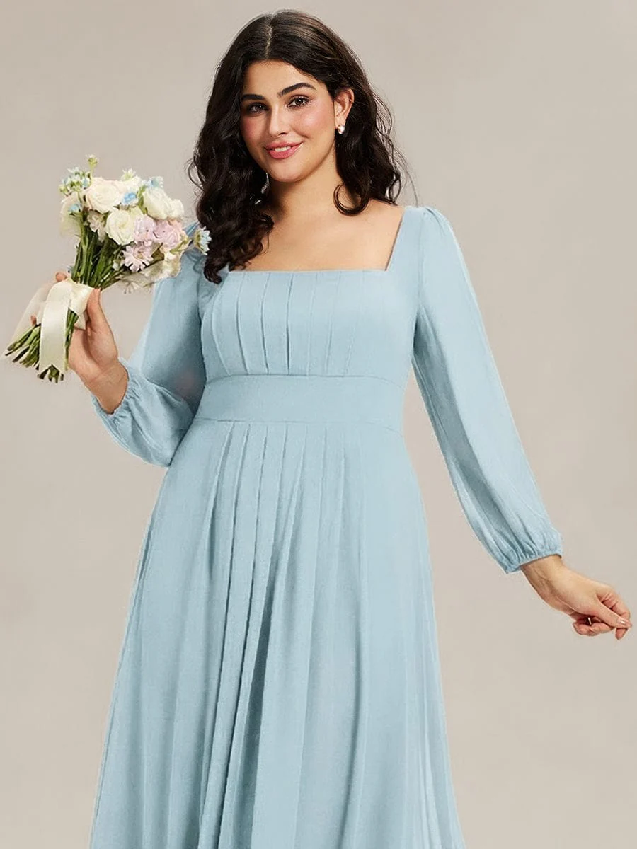 ever LYDIA|Chiffon Lantern Sleeve Maxi Dress - Image 75
