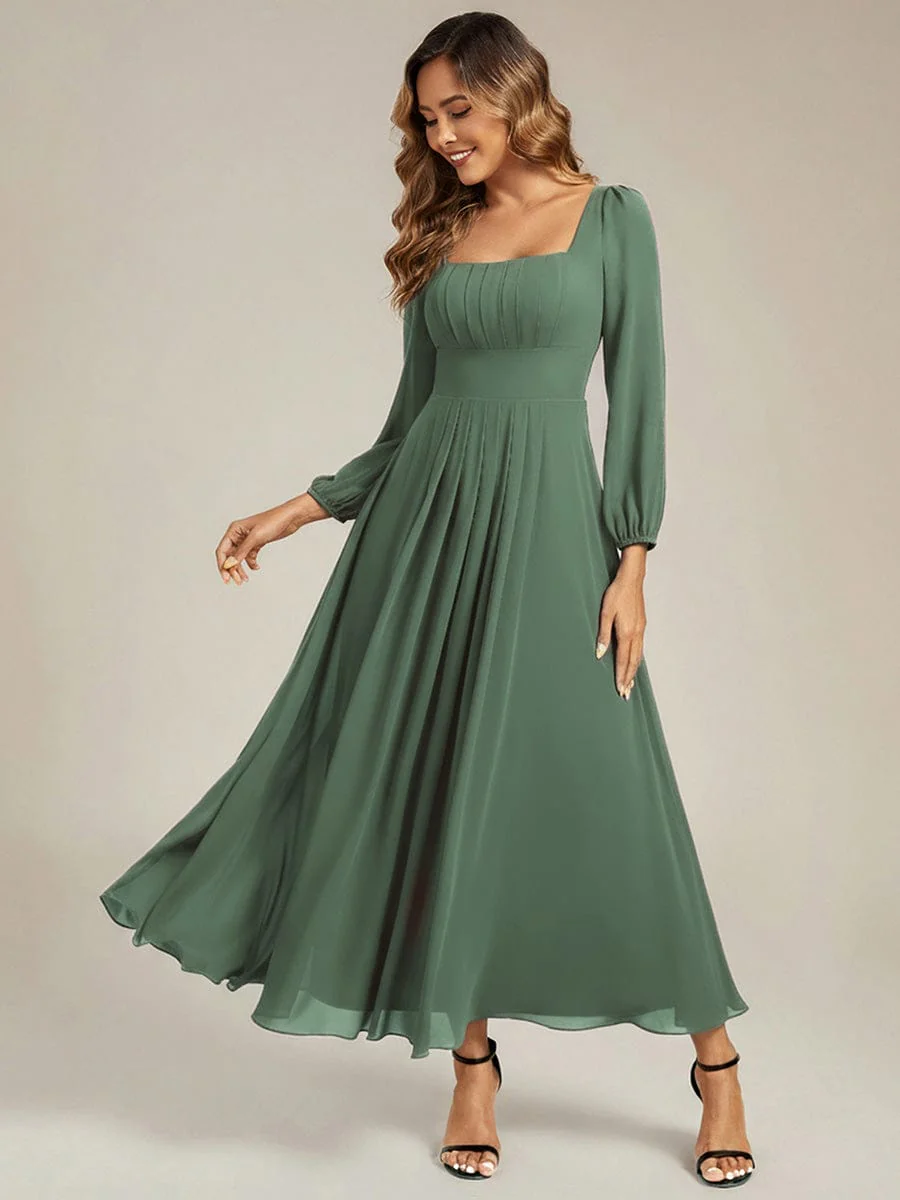 ever LYDIA|Chiffon Lantern Sleeve Maxi Dress - Image 76