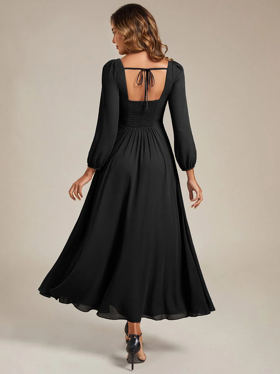 ever LYDIA|Chiffon Lantern Sleeve Maxi Dress - Image 8
