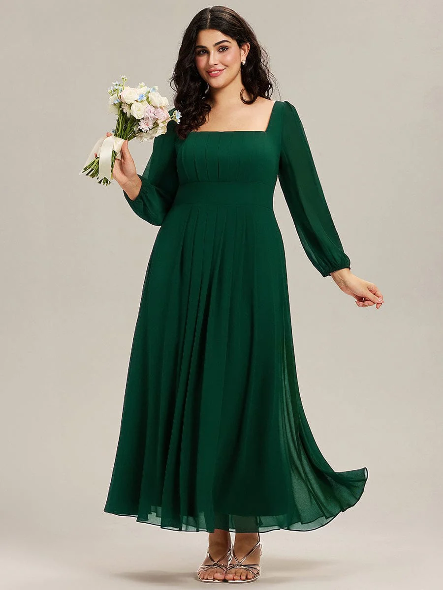 ever LYDIA|Chiffon Lantern Sleeve Maxi Dress - Image 86