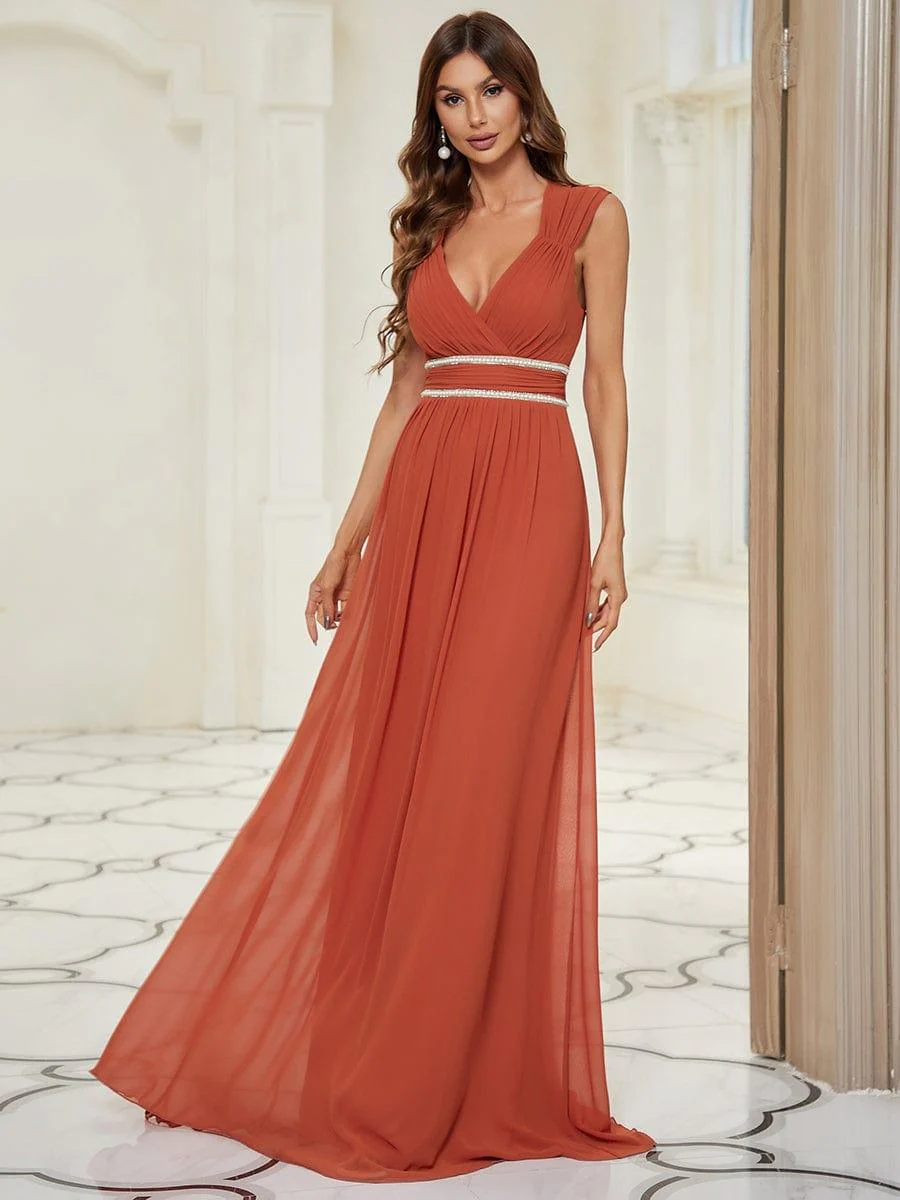 Sleeveless Grecian Style Formal Evening Dresses for Women - Image 15