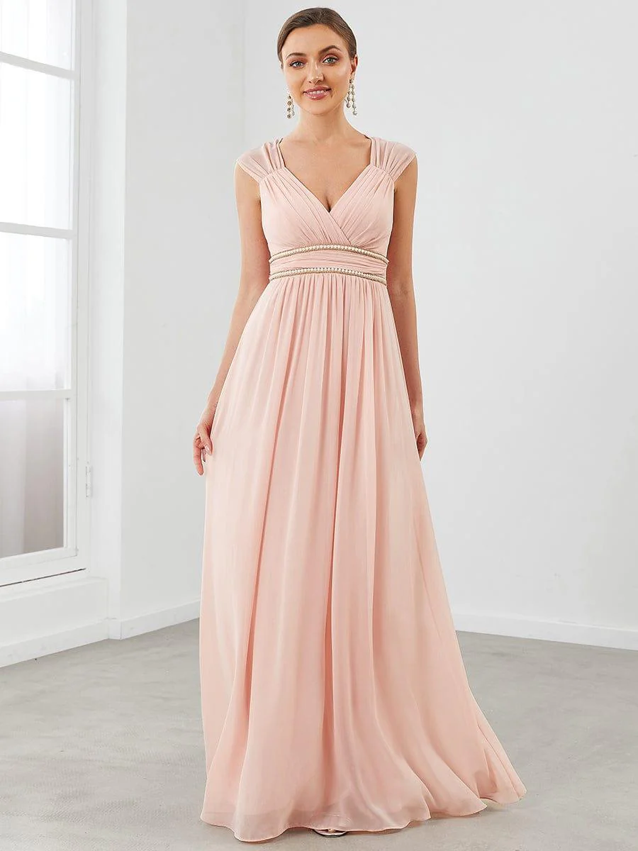 Sleeveless Grecian Style Formal Evening Dresses for Women - Image 34