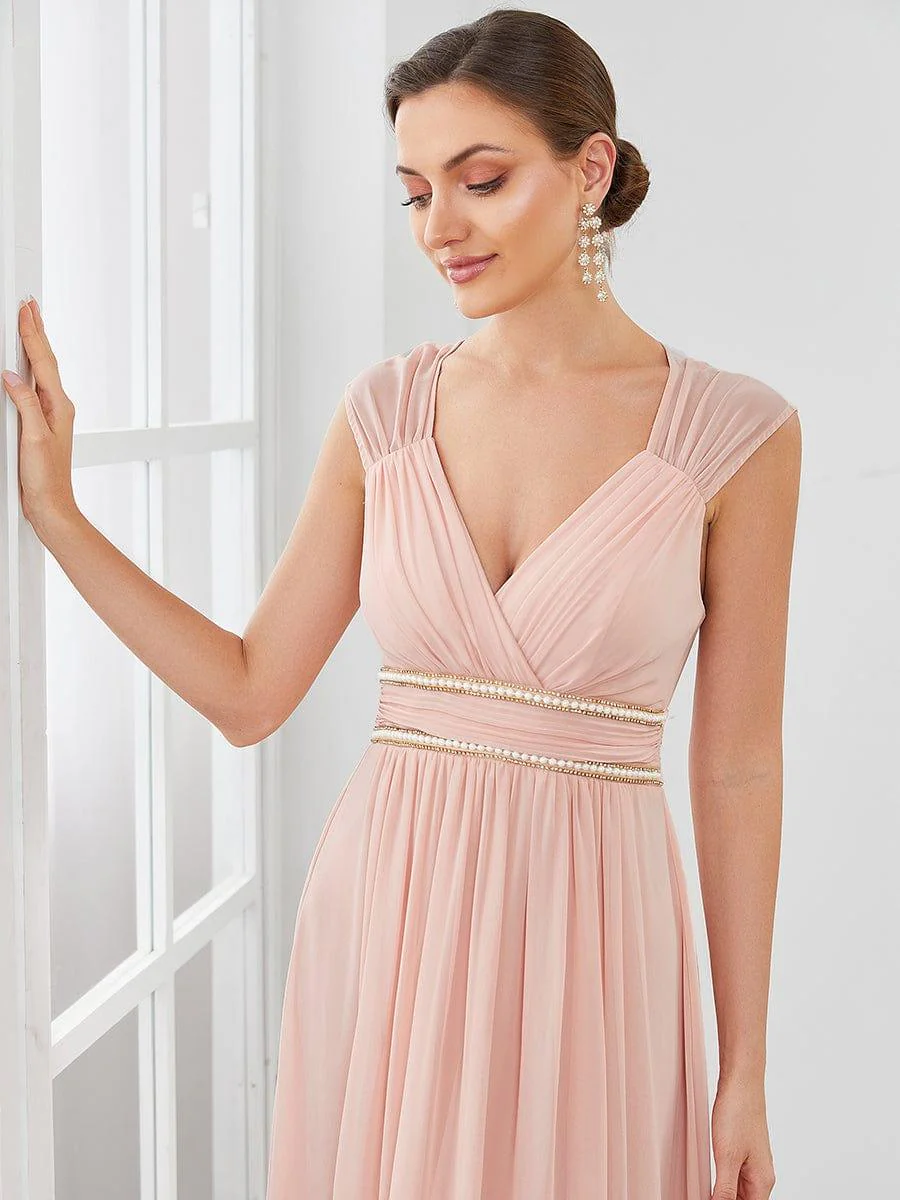 Sleeveless Grecian Style Formal Evening Dresses for Women - Image 35