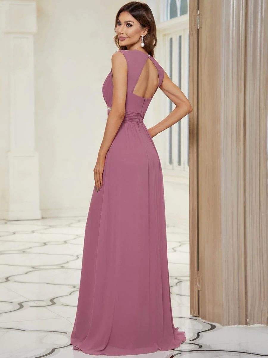 Sleeveless Grecian Style Formal Evening Dresses for Women - Image 39