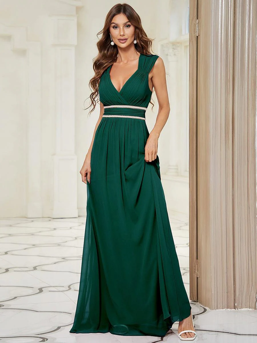Sleeveless Grecian Style Formal Evening Dresses for Women - Image 6