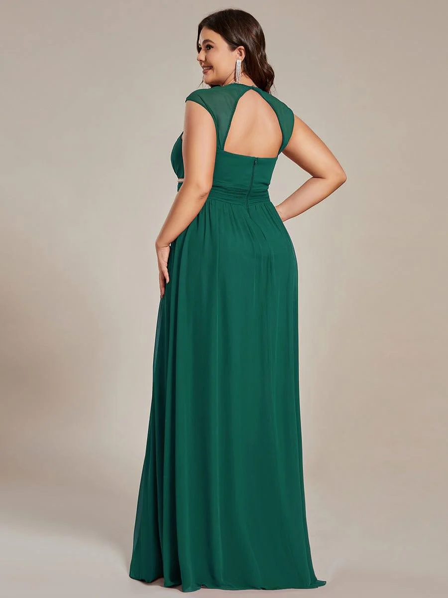 Sleeveless Grecian Style Formal Evening Dresses for Women - Image 9